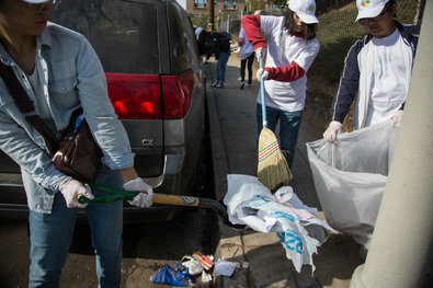 Hollywood cleanup team